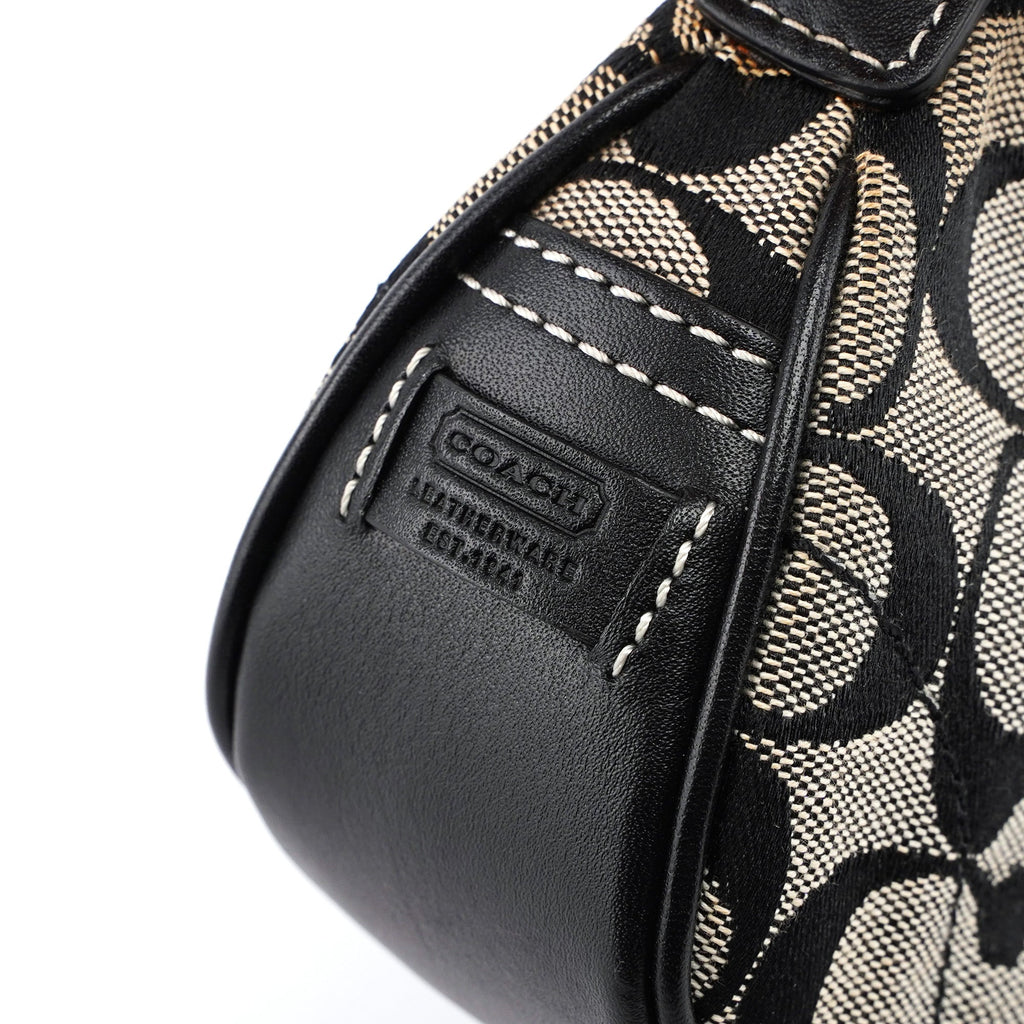 6362 Beige Signature C Soho Shoulder Bag