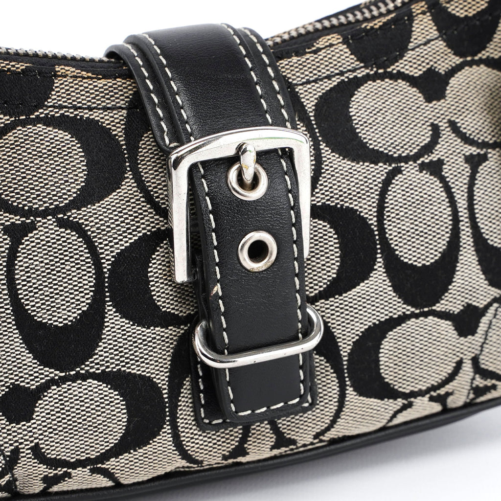 6362 Beige Signature C Soho Shoulder Bag