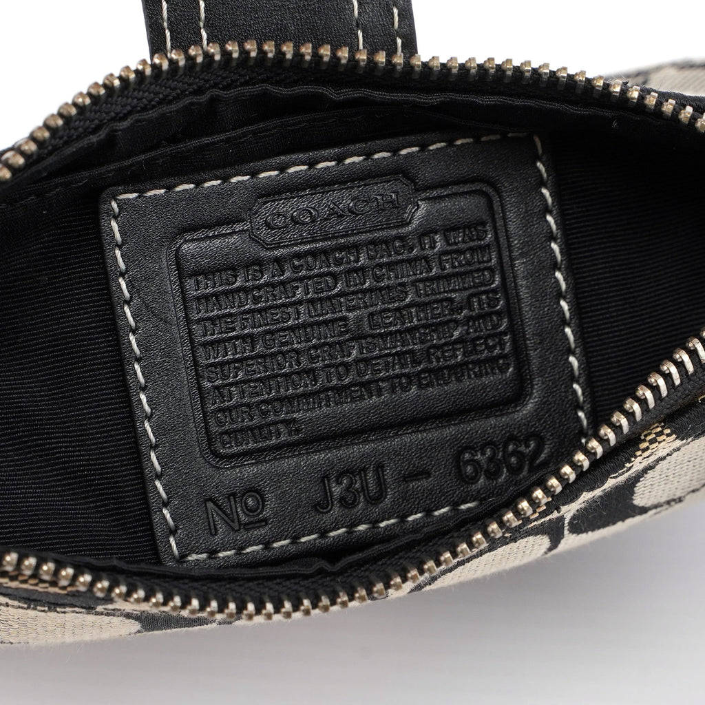 6362 Beige Signature C Soho Shoulder Bag