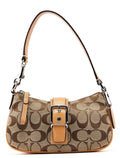 6362 Beige Signature C Soho Shoulder Bag