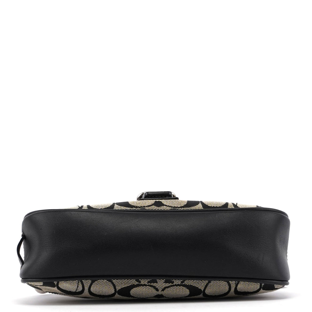 6362 Grey Signature C Soho Shoulder Bag