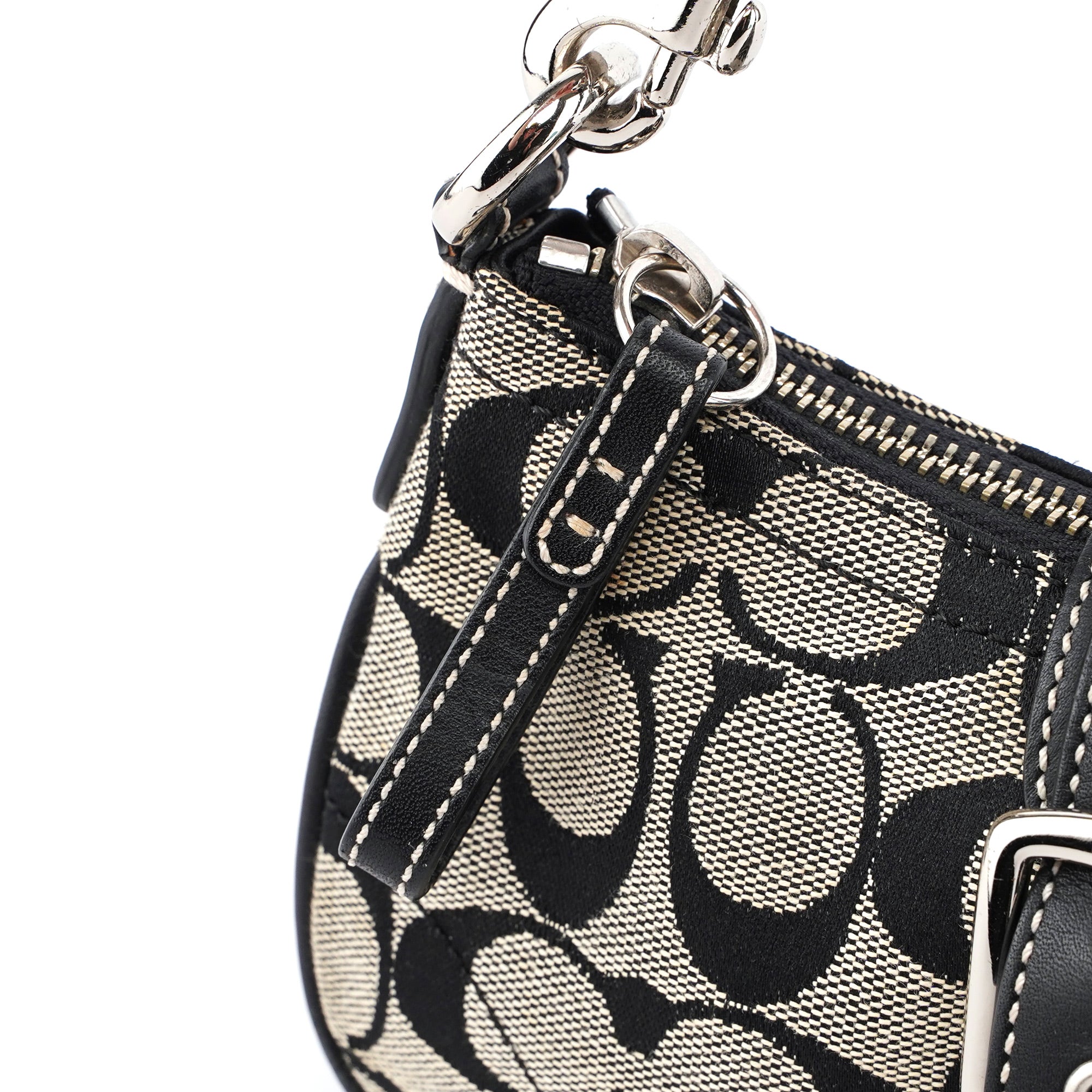 6362 Grey Signature C Soho Shoulder Bag