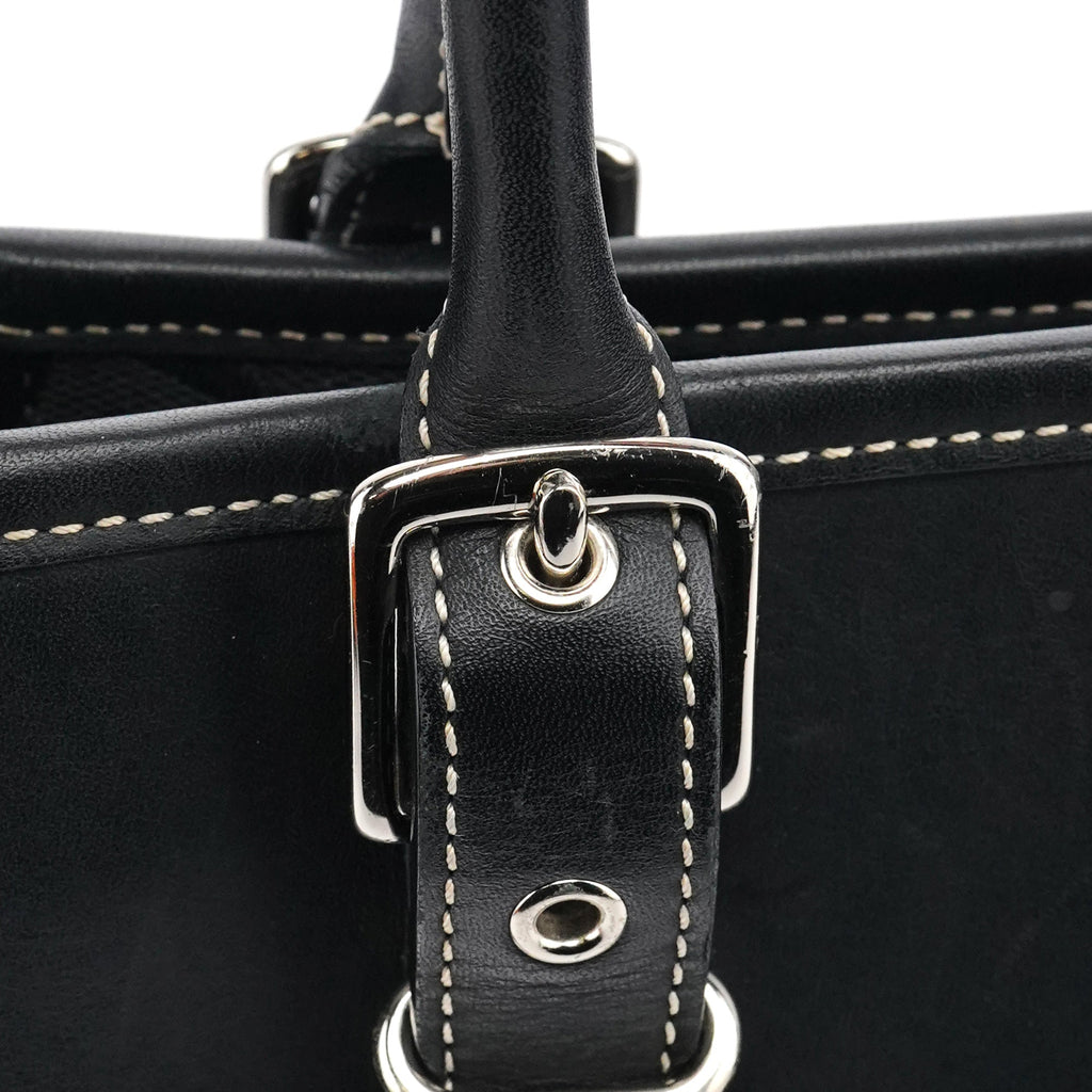 6366 Black Signature Soho Tote Bag