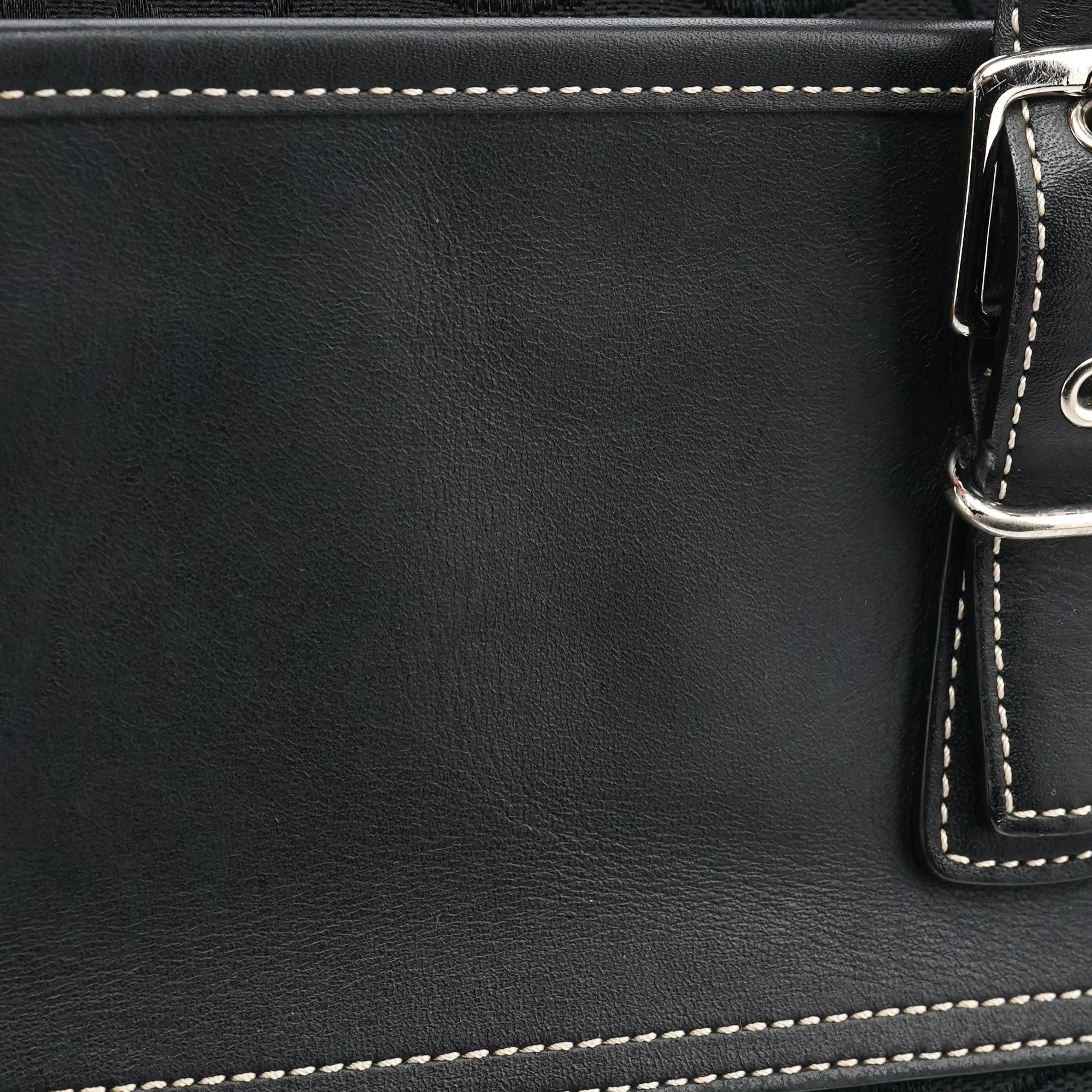 6366 Black Signature Soho Tote Bag