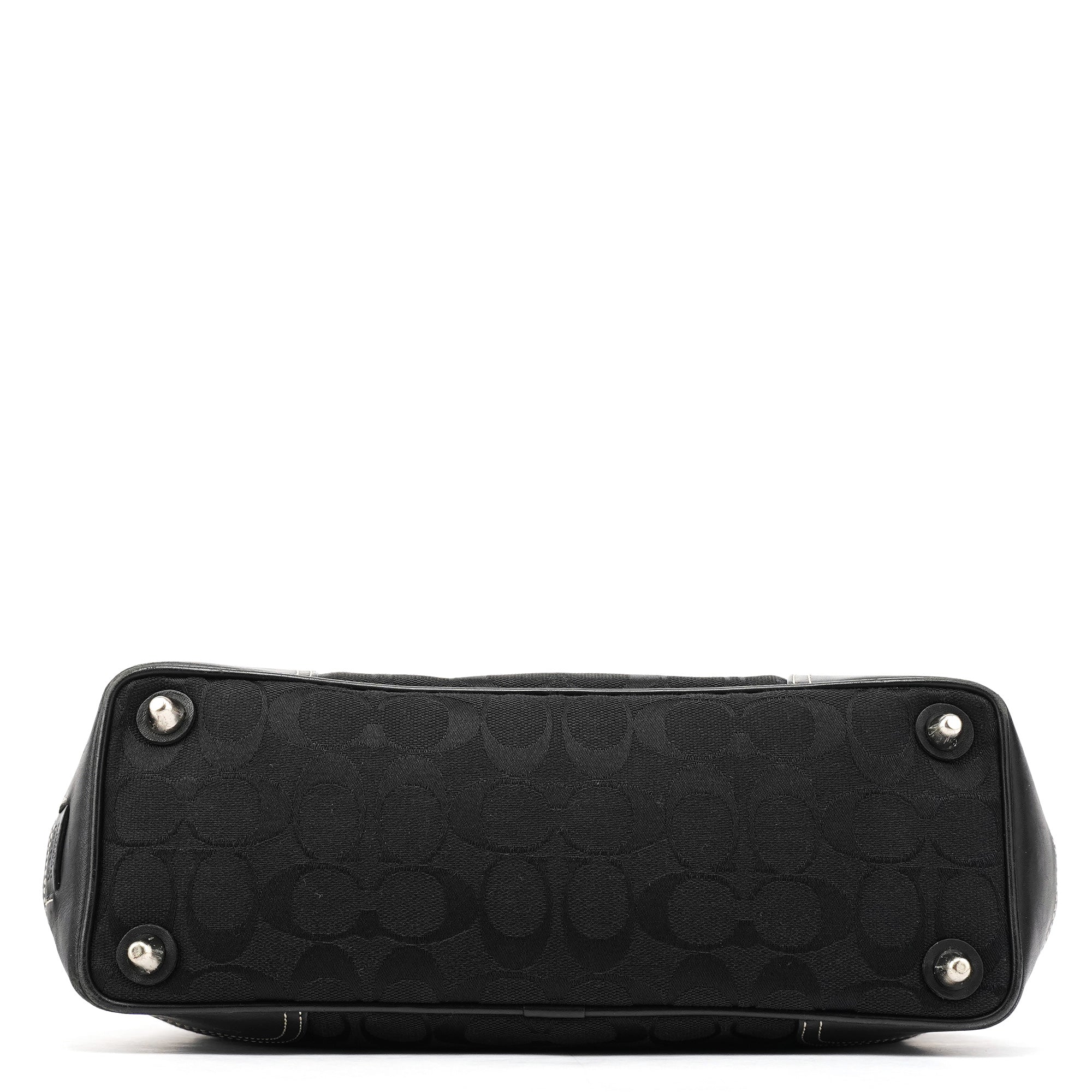 6366 Black Signature Soho Tote Bag