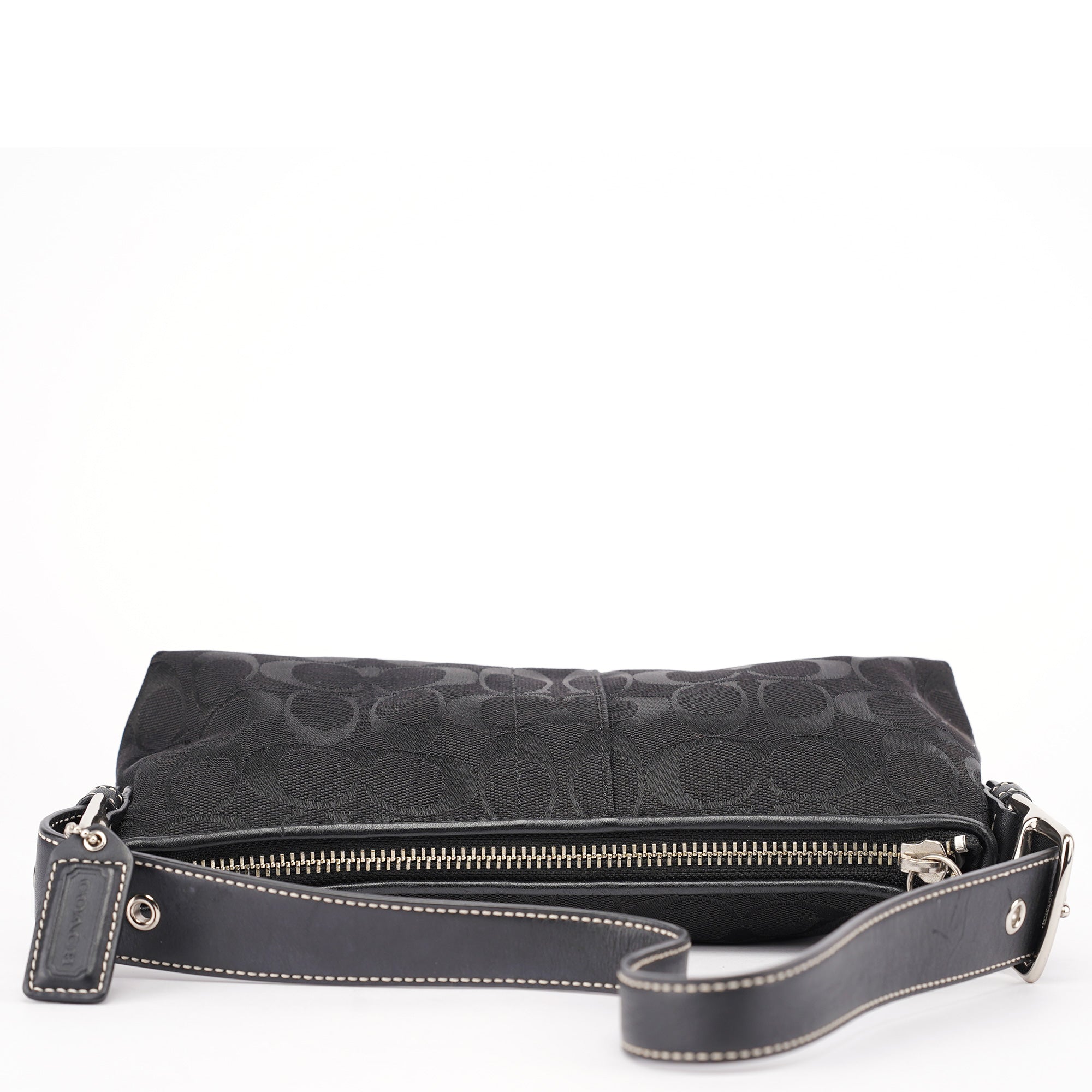 6371 Black Demi Shoulder Bag