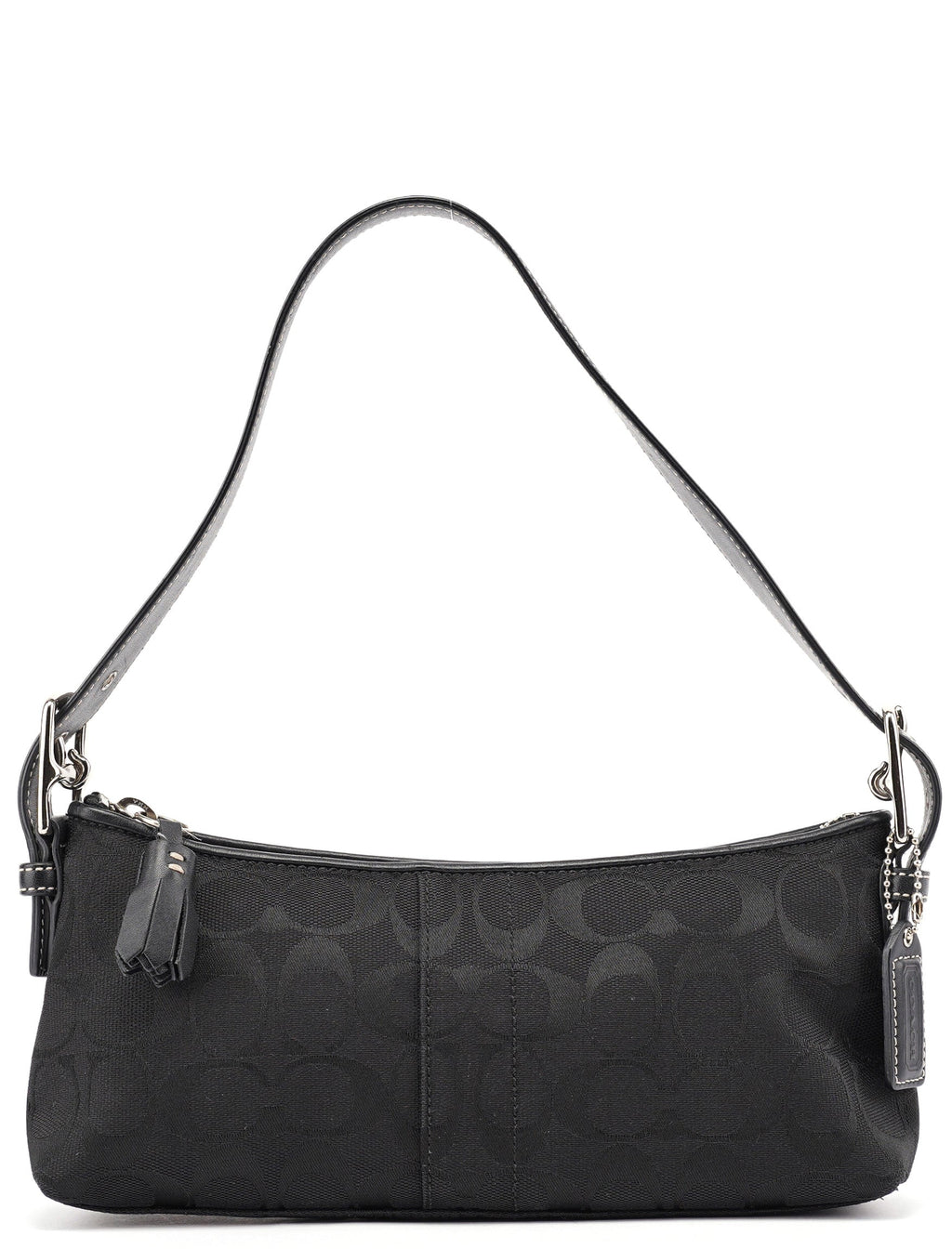 6371 Black Demi Shoulder Bag