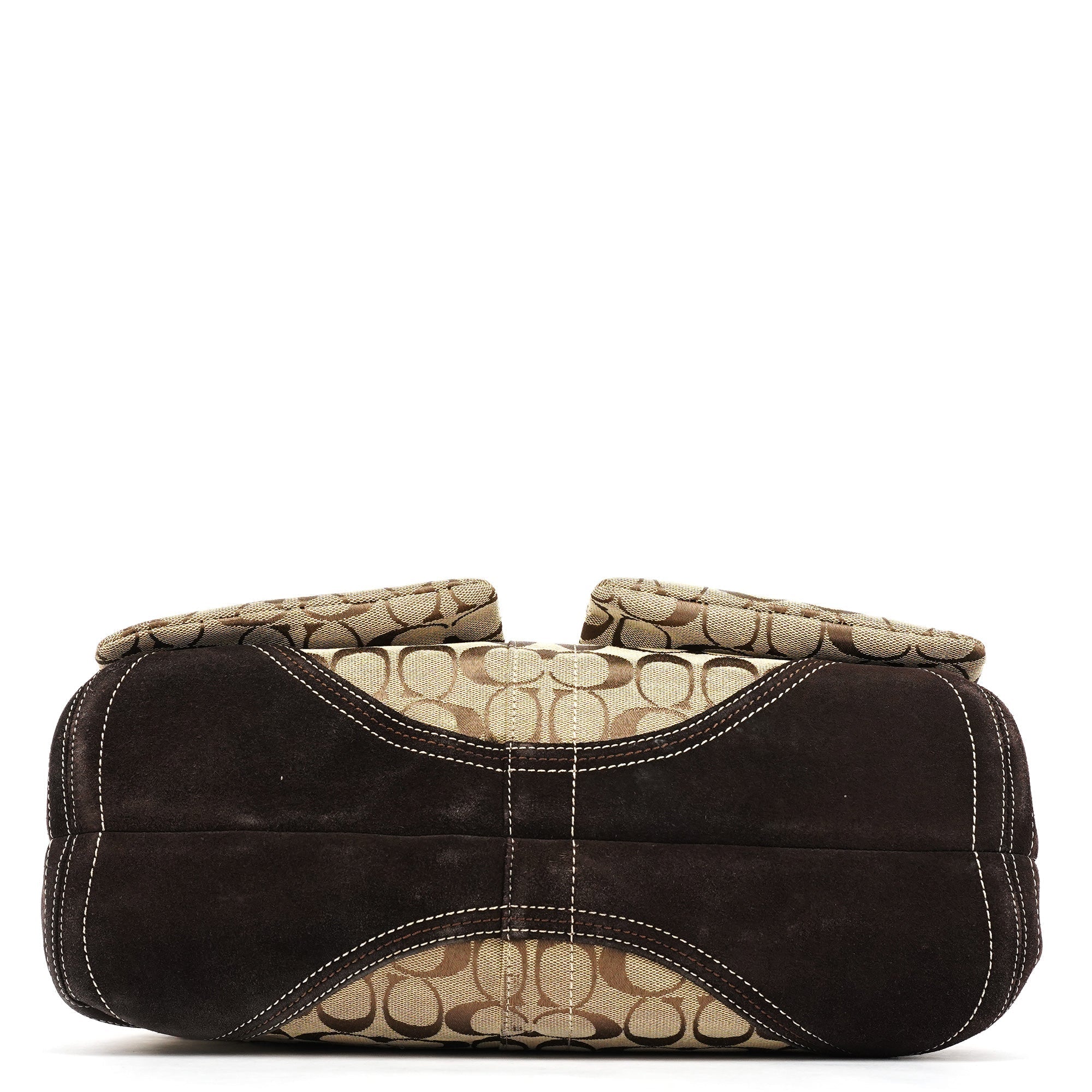 6378 Beige Brown Soho Tote Bag