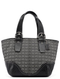 6383 Grey Signature C Soho Tote Bag