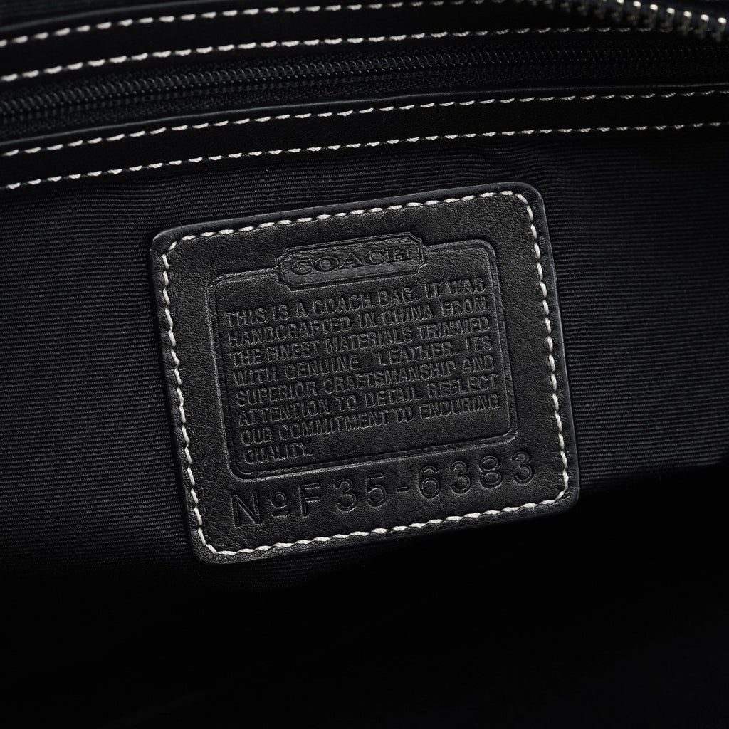 6383 Grey Signature C Soho Tote Bag
