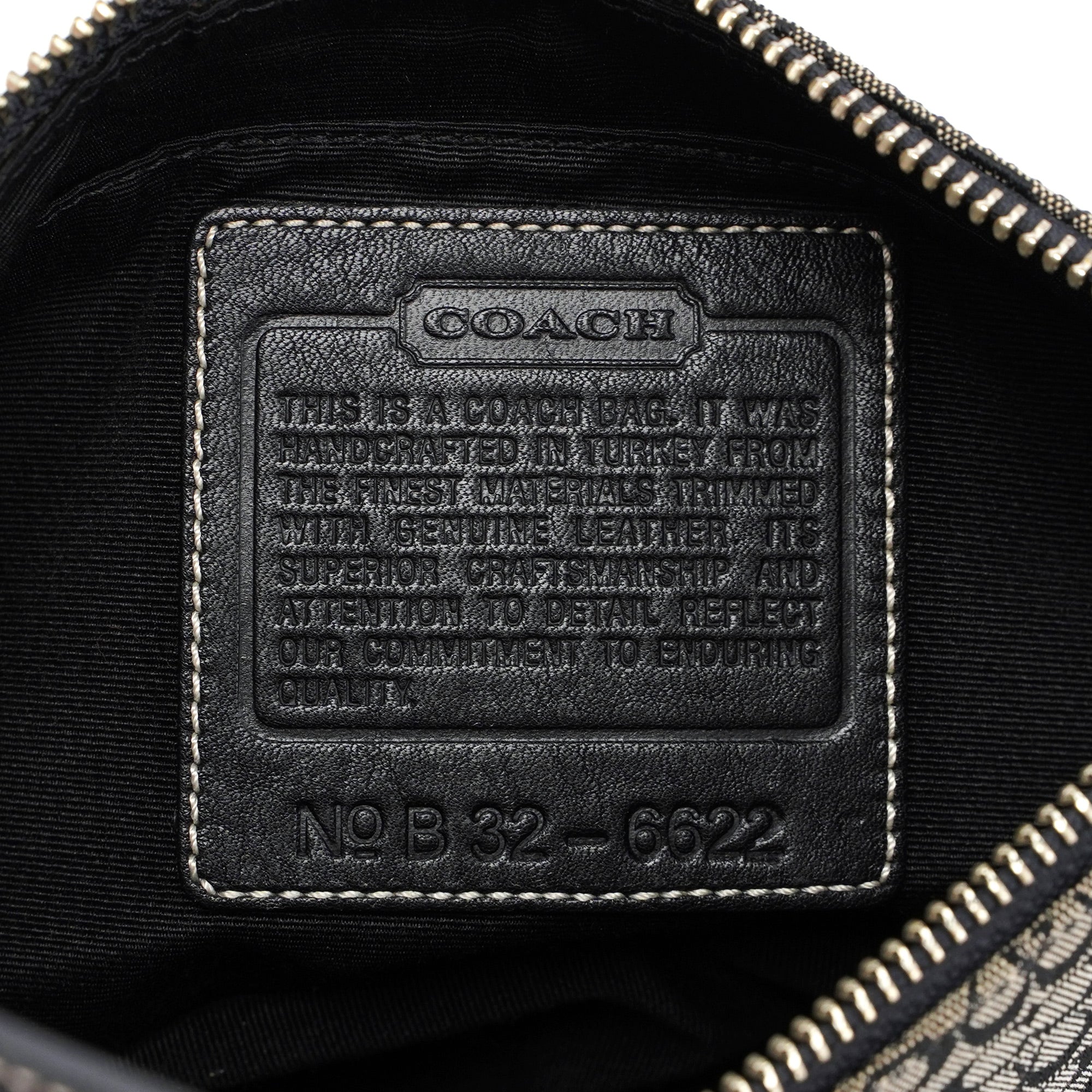 6622 Grey Signature C Demi Shoulder Bag