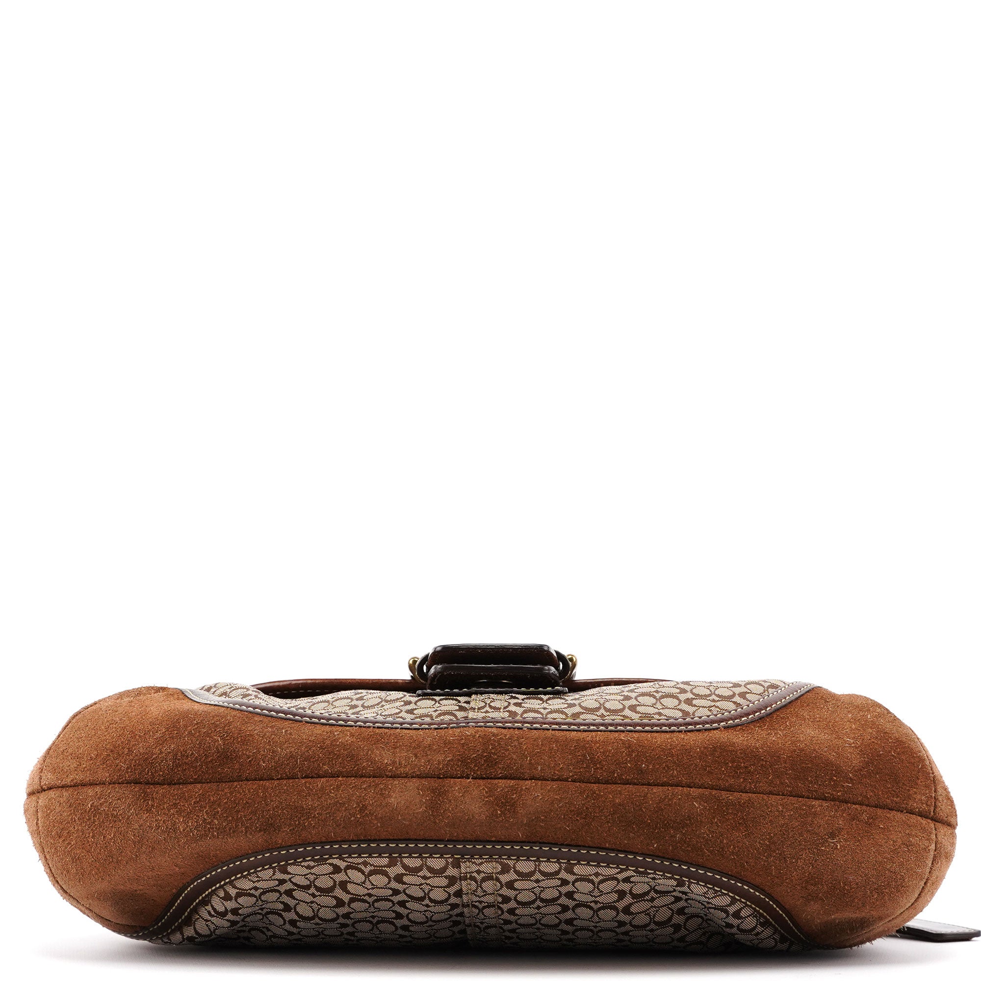 6808 Beige Signature C Soho Shoulder Bag
