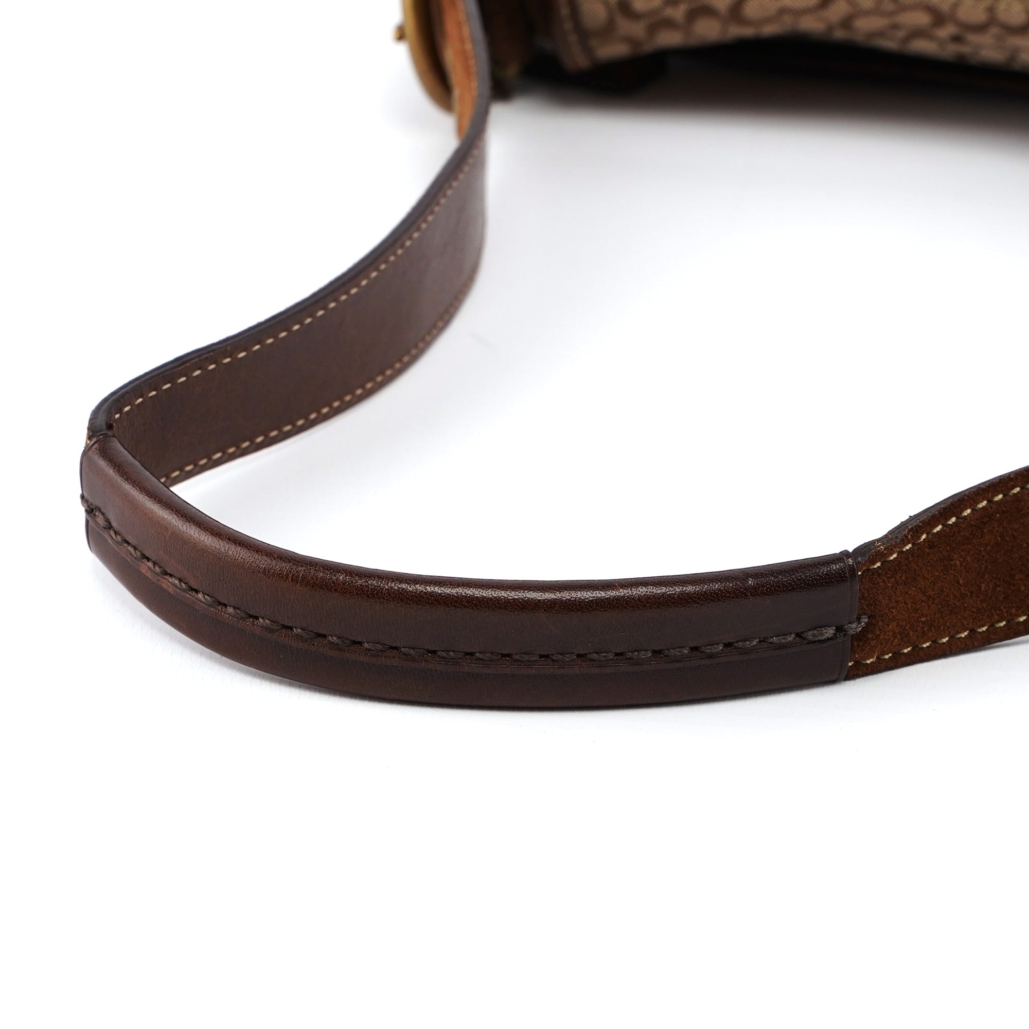 6808 Beige Signature C Soho Shoulder Bag