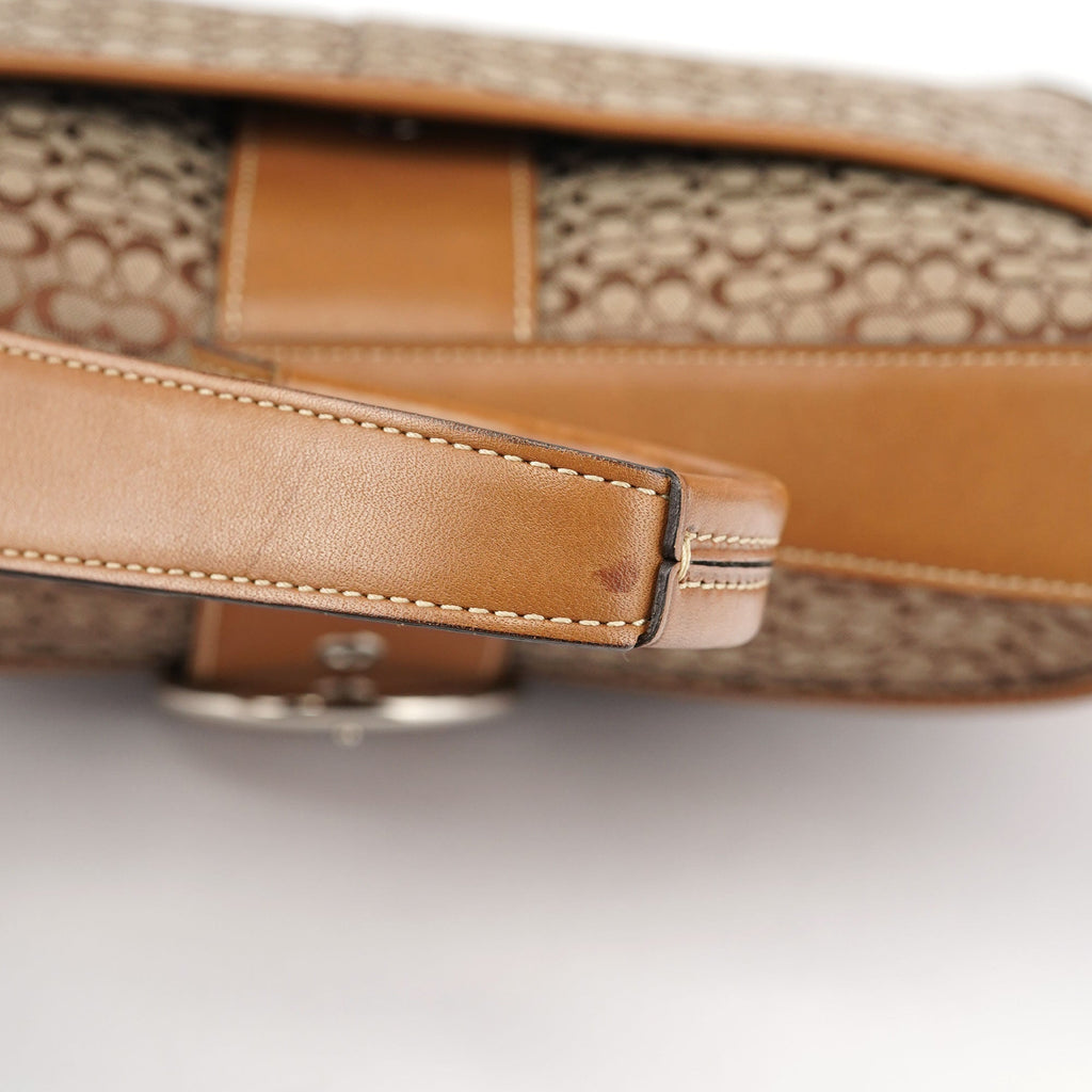 6808 Beige Soho Shoulder Bag