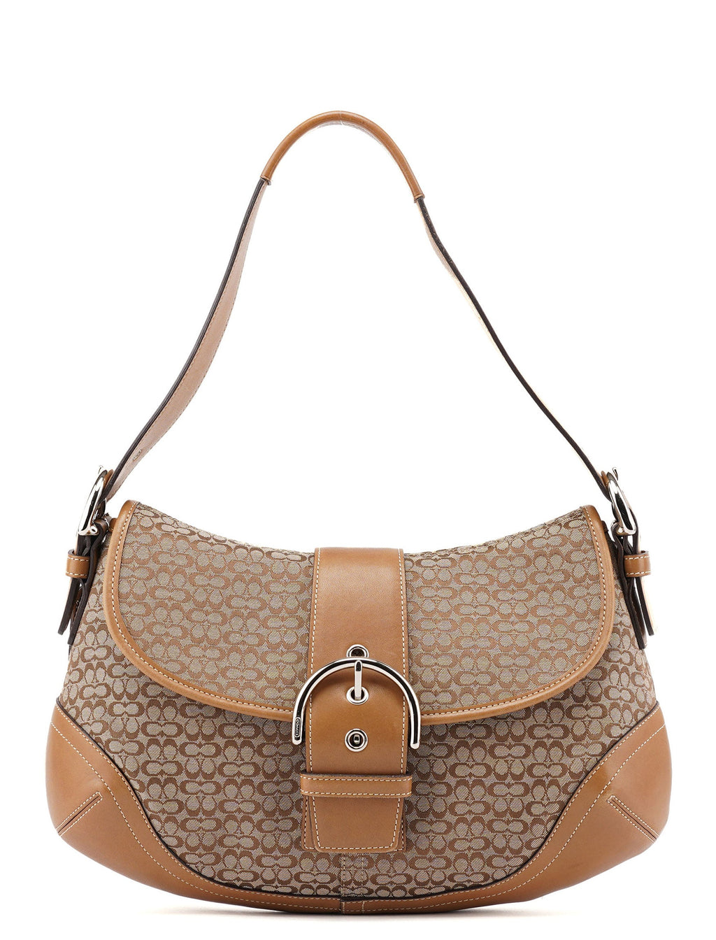 6808 Beige Soho Shoulder Bag