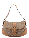 6808 Beige Soho Shoulder Bag
