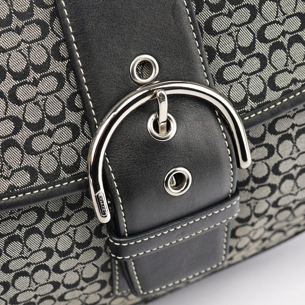 6808 Grey Soho Shoulder Bag