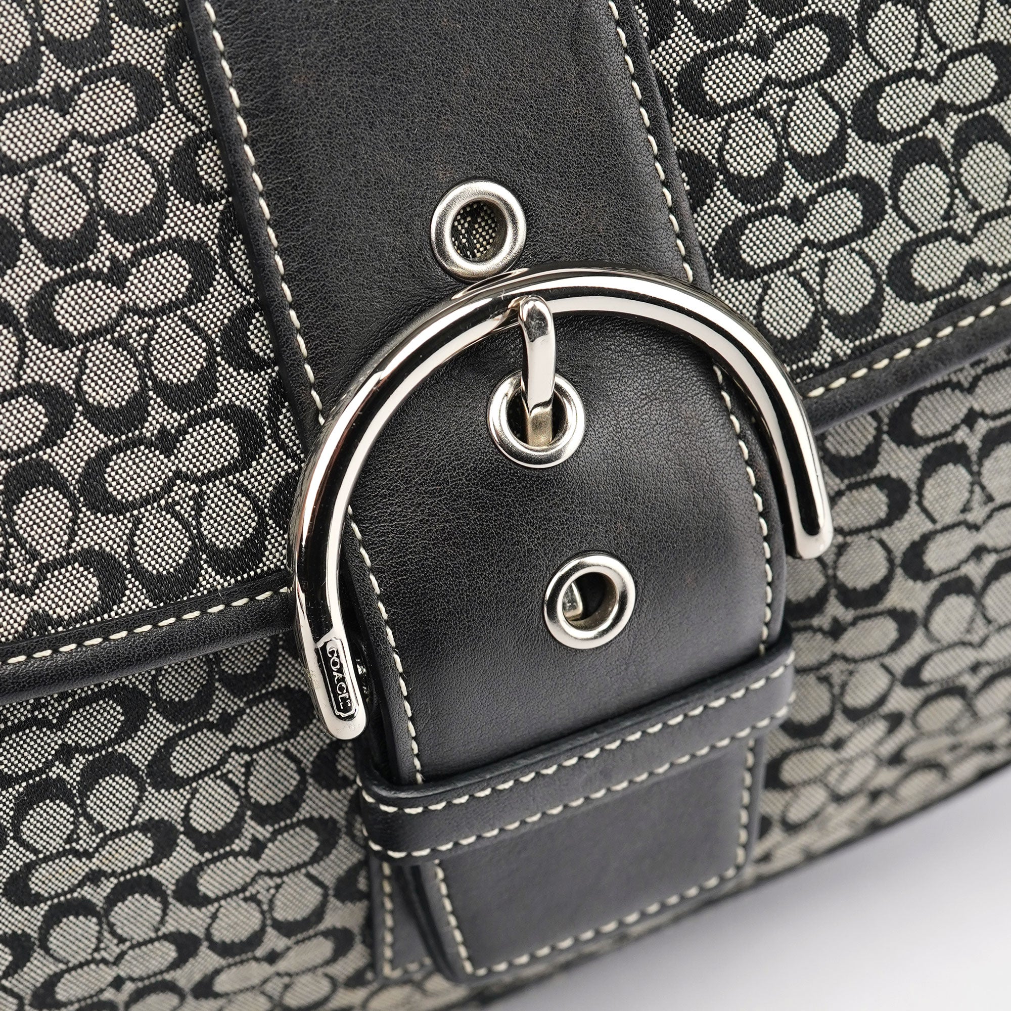 6808 Grey Soho Shoulder Bag