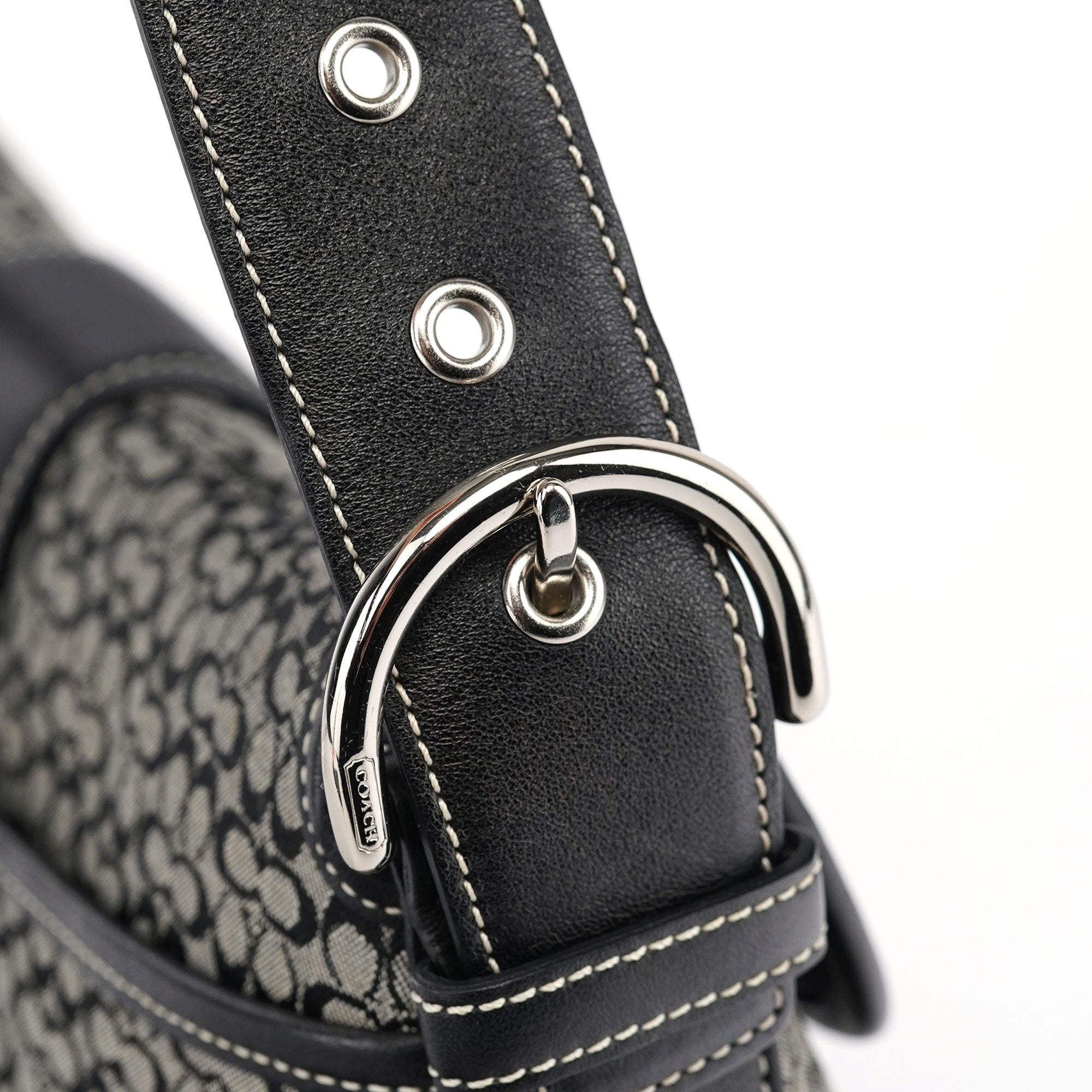 6808 Grey Soho Shoulder Bag