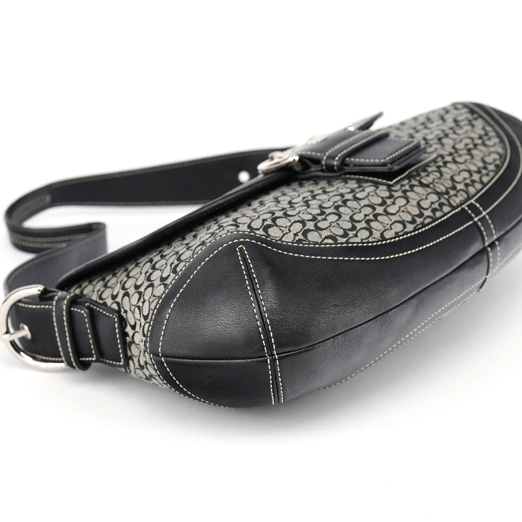 6808 Grey Soho Shoulder Bag