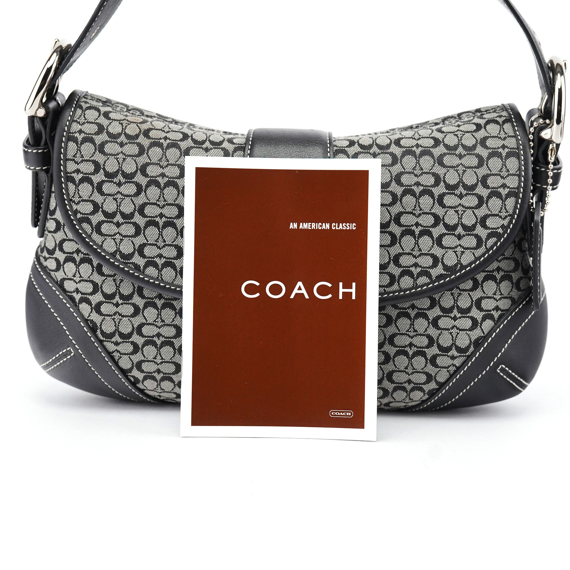 6818 Grey Soho Shoulder Bag