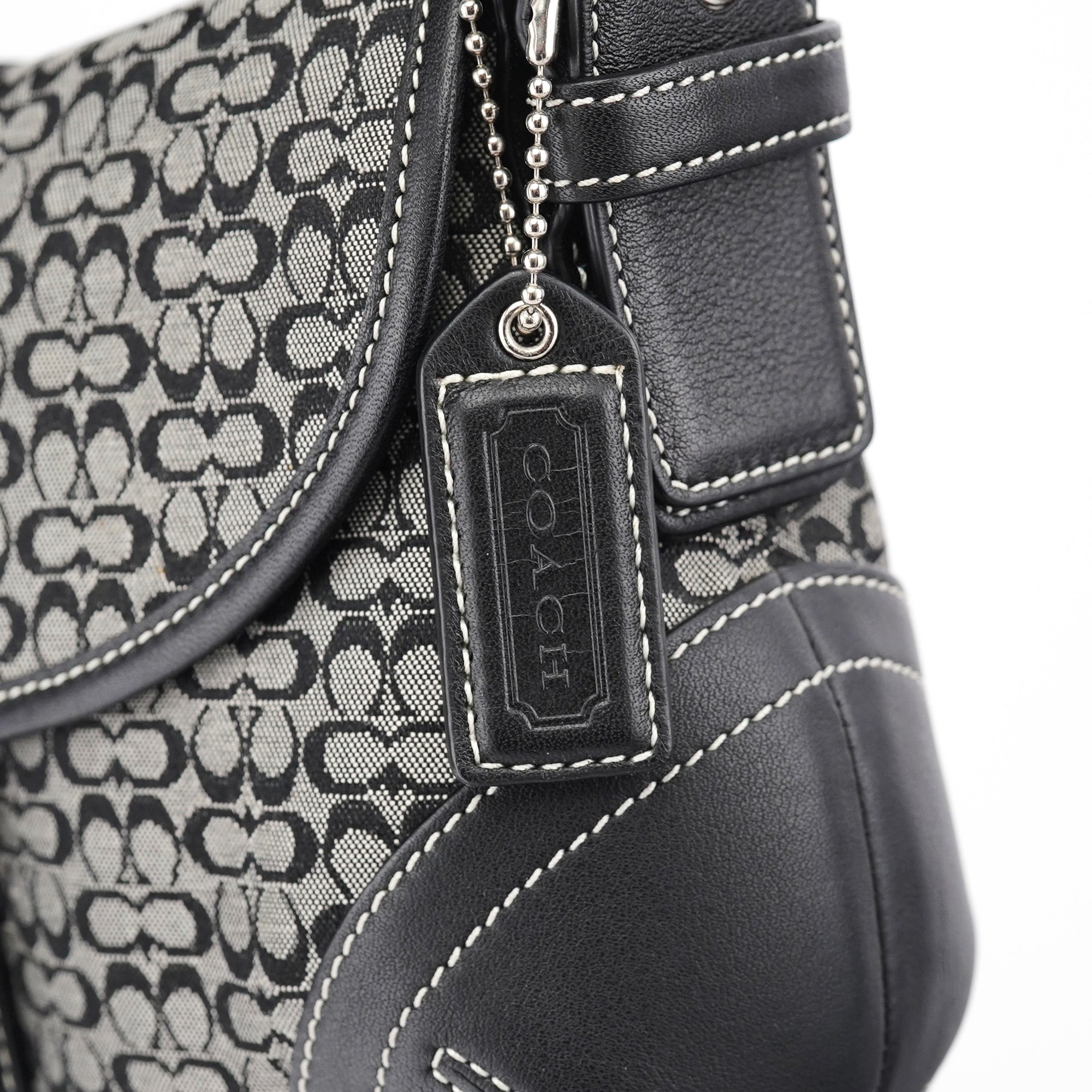 6818 Grey Soho Shoulder Bag