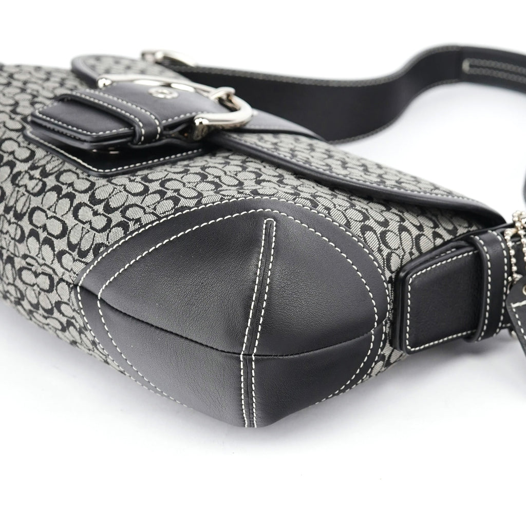 6818 Grey Soho Shoulder Bag