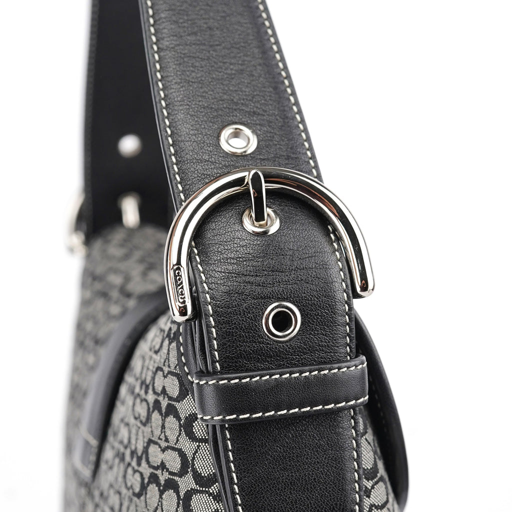 6818 Grey Soho Shoulder Bag
