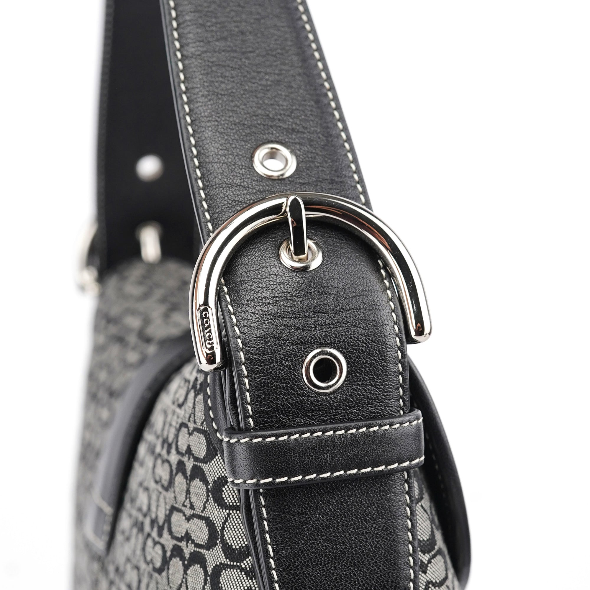 6818 Grey Soho Shoulder Bag