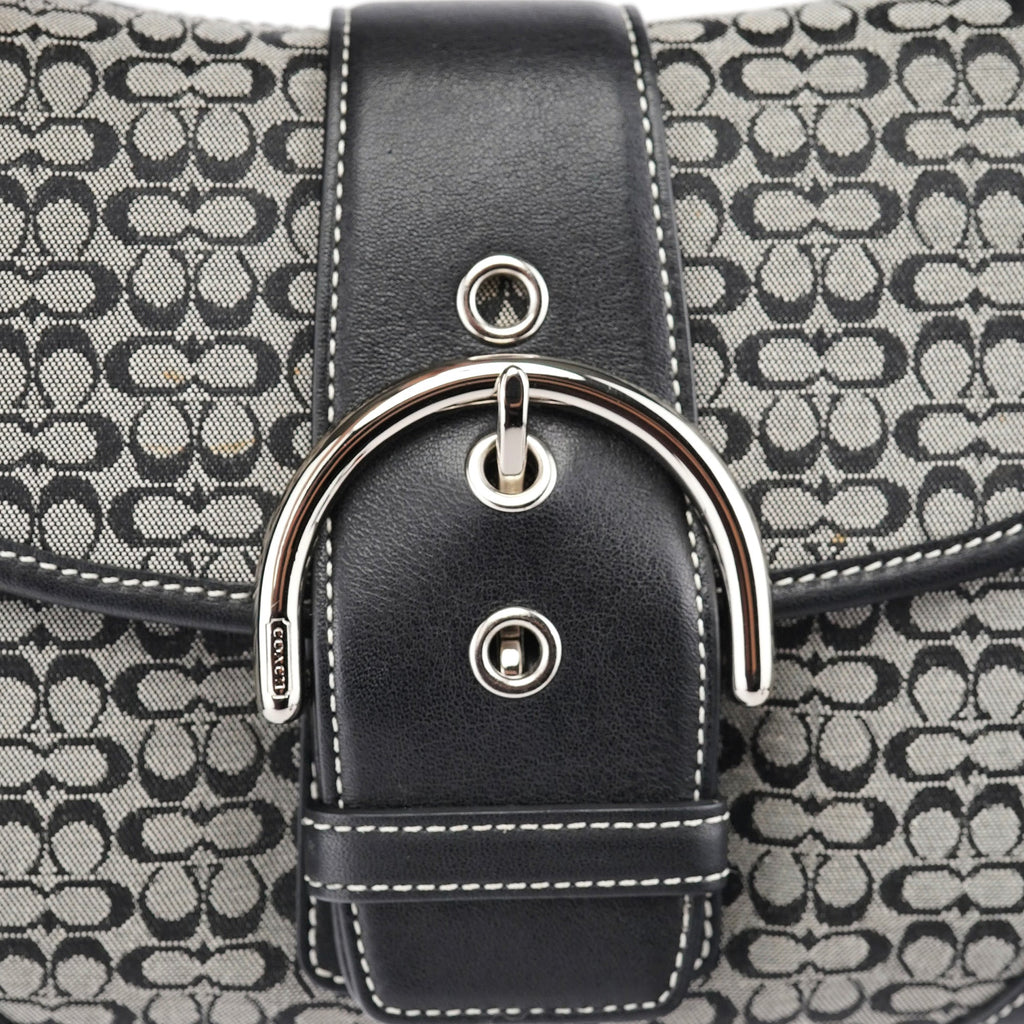 6818 Grey Soho Shoulder Bag