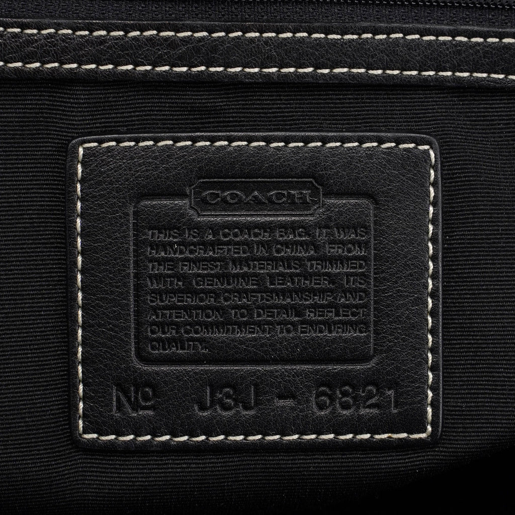 6821 Grey Signature C Soho Tote Bag