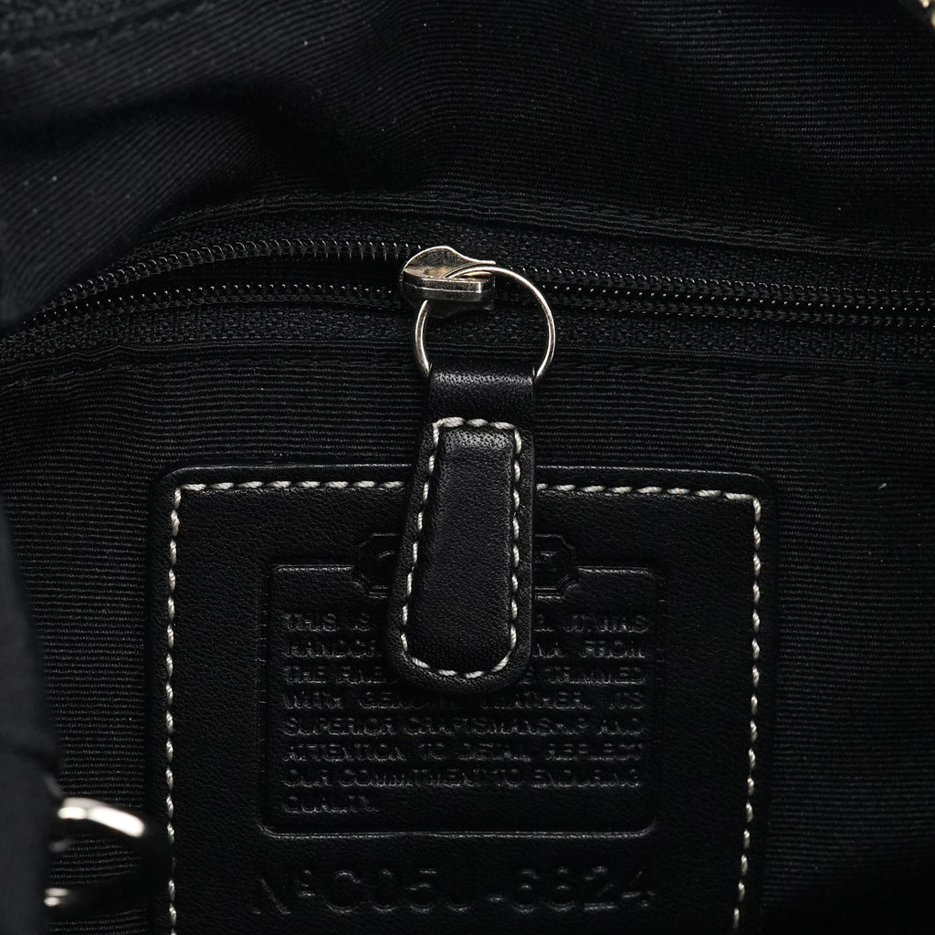 6824 Grey Signature Soho Shoulder Bag