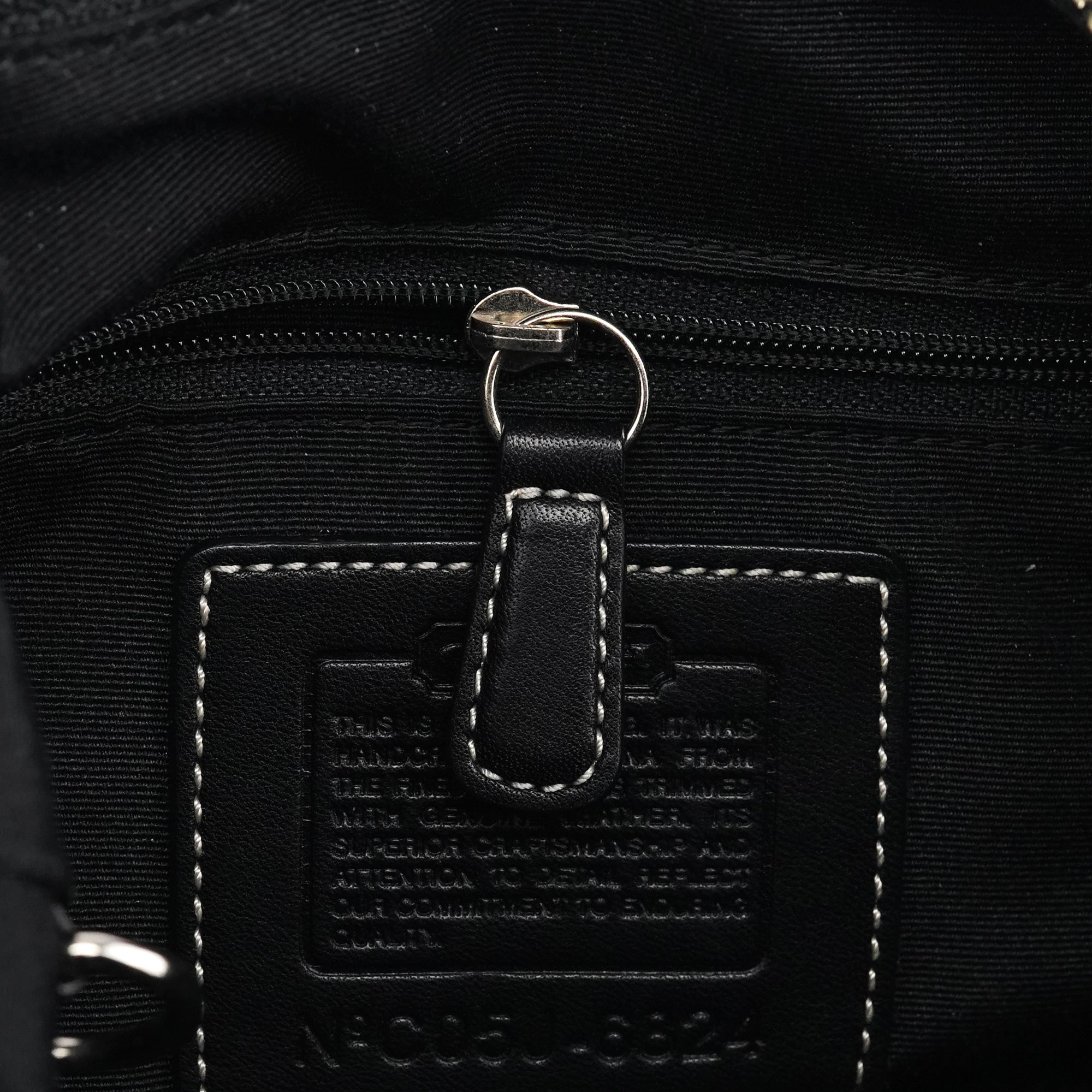 6824 Grey Signature Soho Shoulder Bag