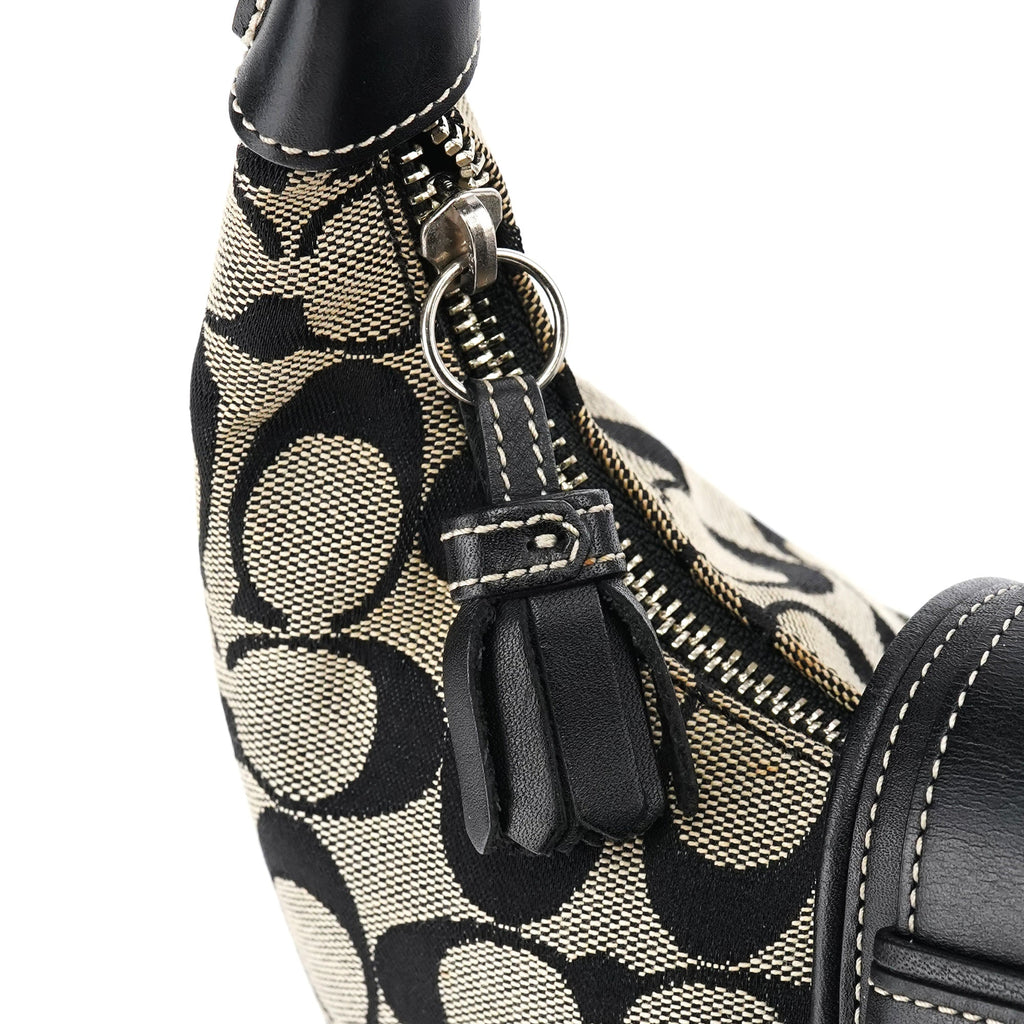 6824 Grey Signature Soho Shoulder Bag