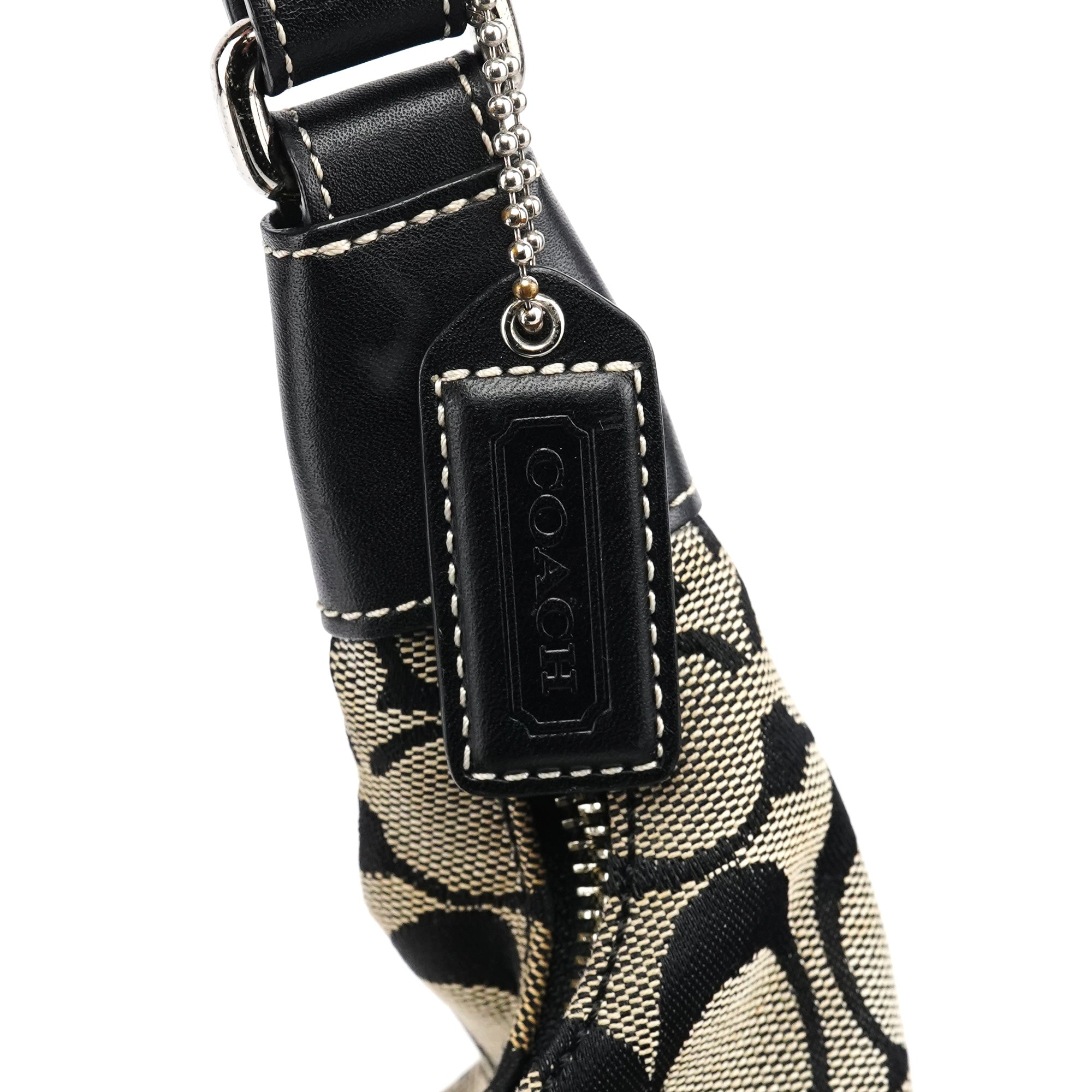 6824 Grey Signature Soho Shoulder Bag