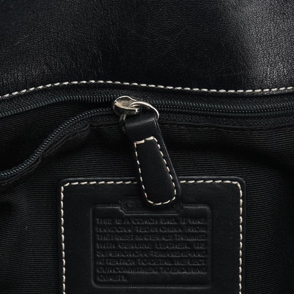 6845 Grey Black Soho Shoulder Bag