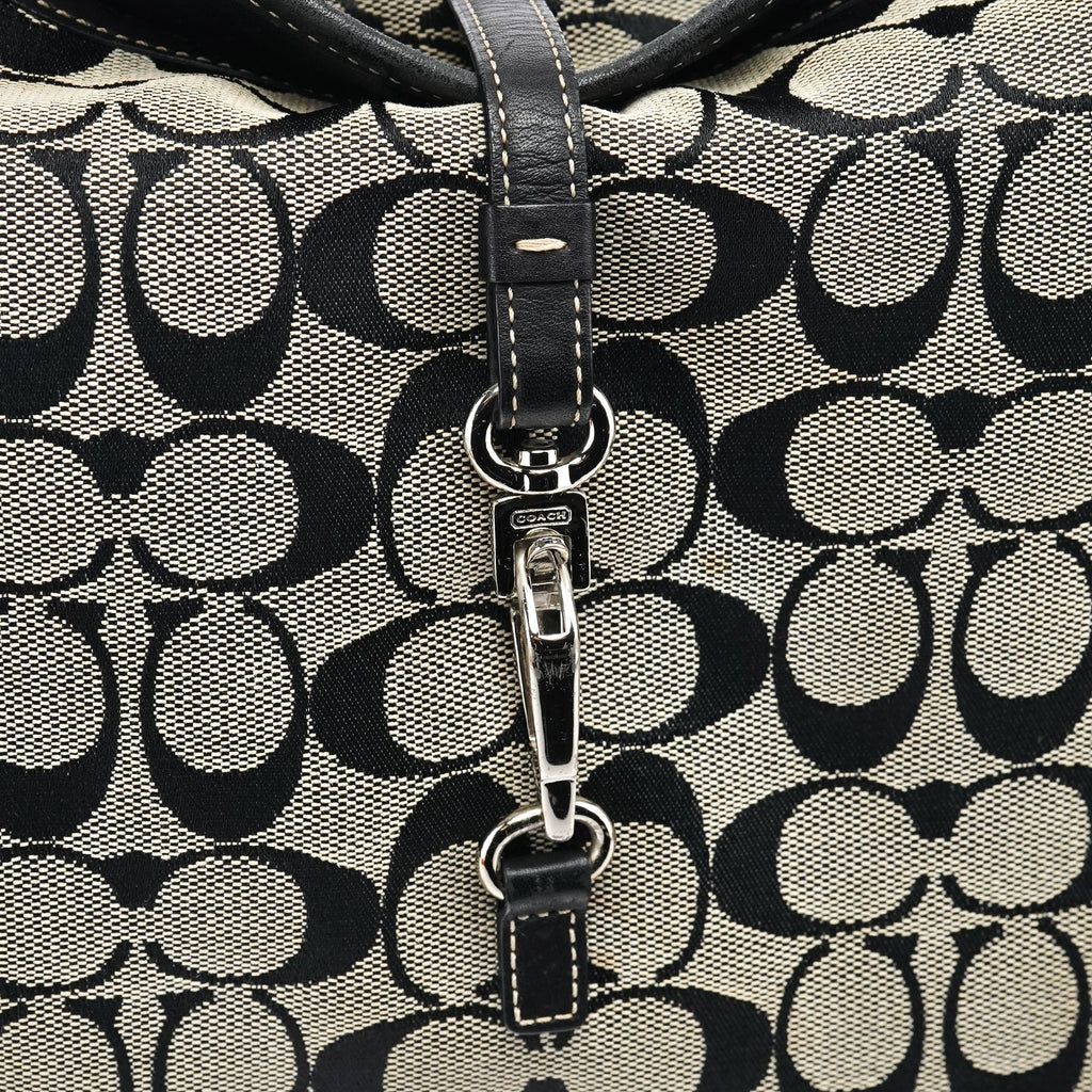 6845 Grey Black Soho Shoulder Bag