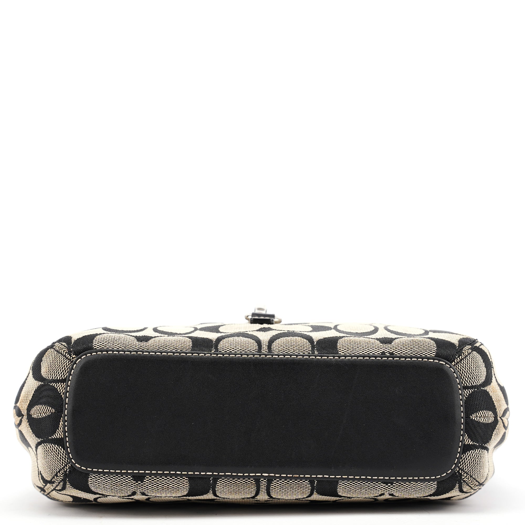 6845 Grey Signature C Soho Shoulder Bag