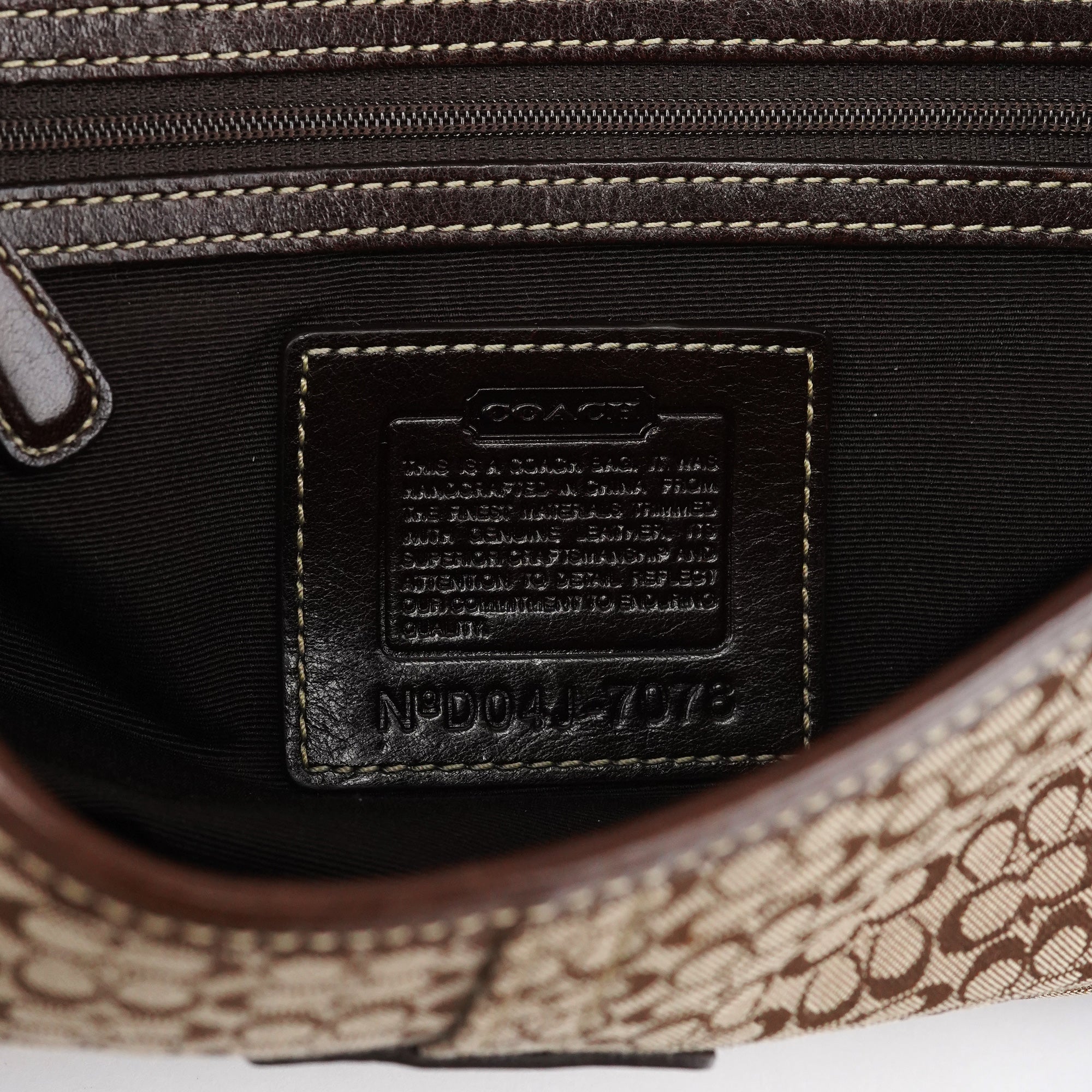 7078 Beige Brown Suede Soho Top Handle Bag
