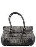 7080 Grey Signature C Soho Tote Bag