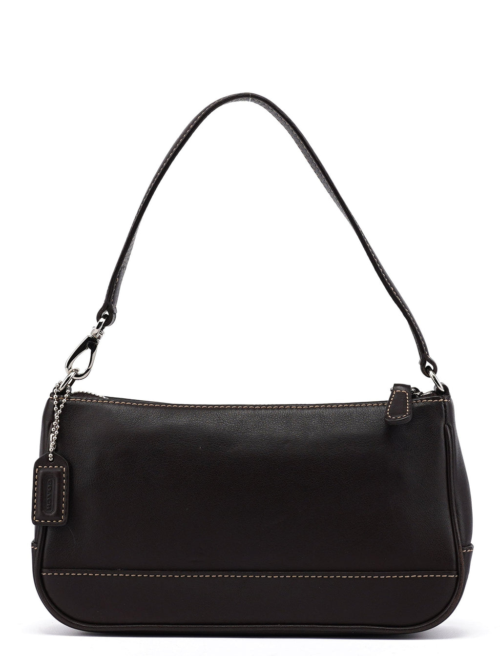 7785 Brown Leather Demi Bag