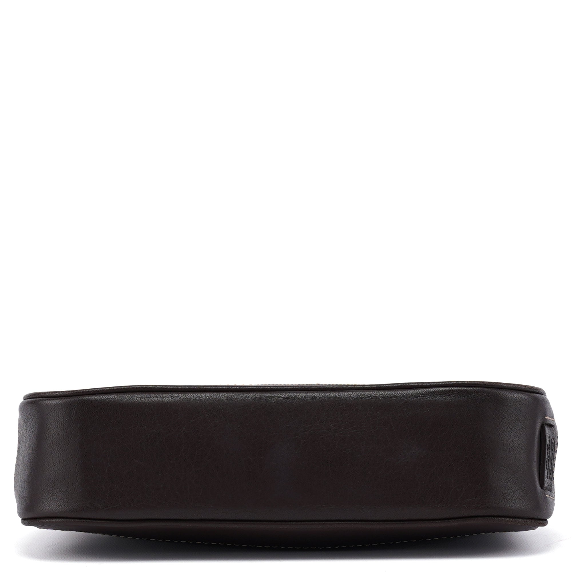 7785 Brown Leather Demi Bag