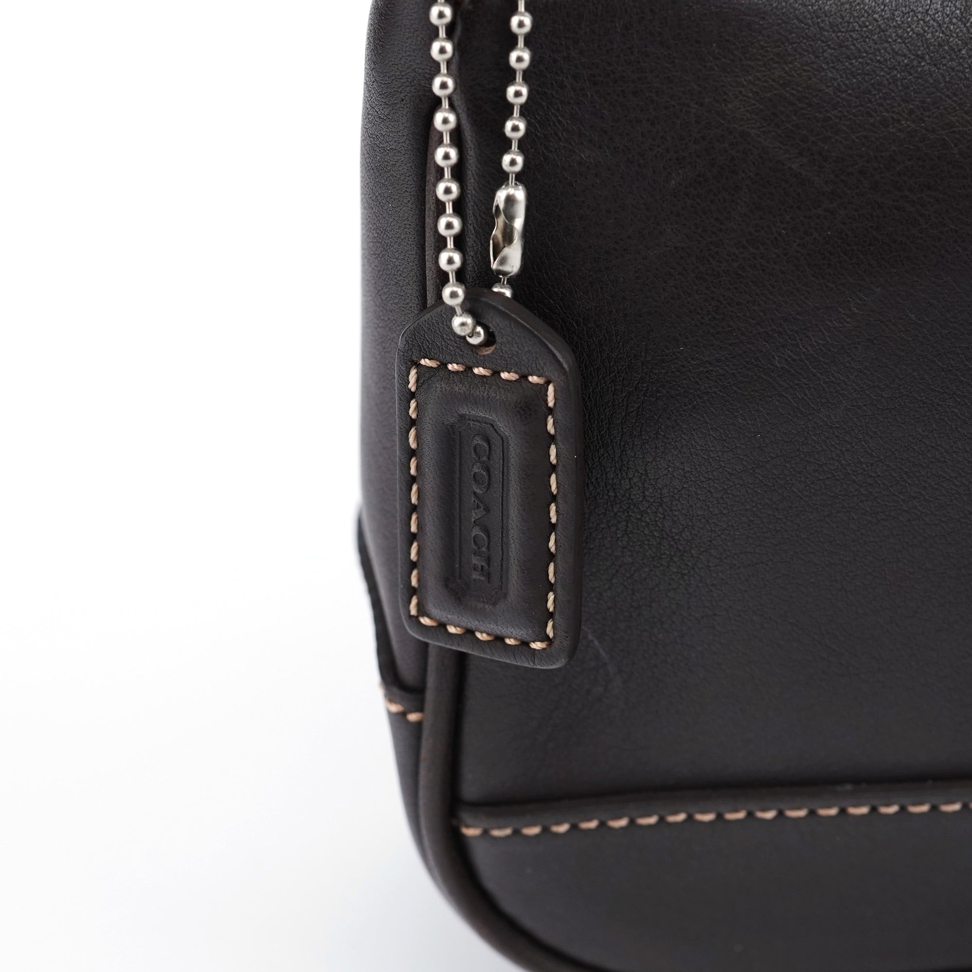 7785 Brown Leather Demi Bag
