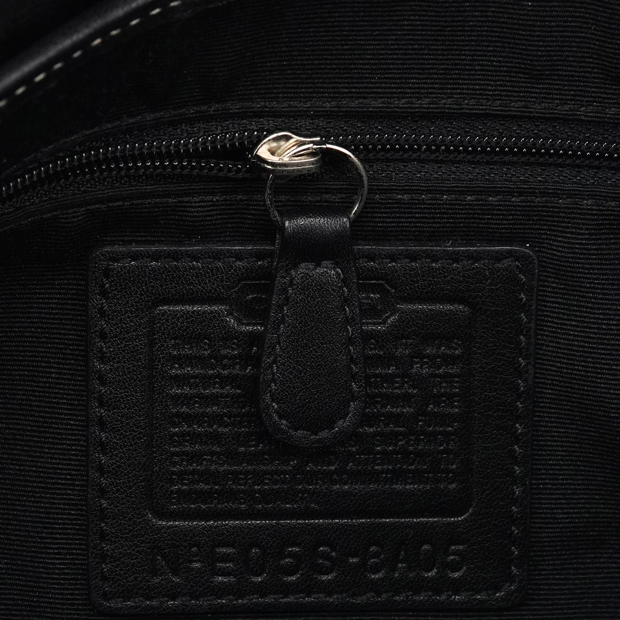 8A05 Black Leather Soho Shoulder Bag