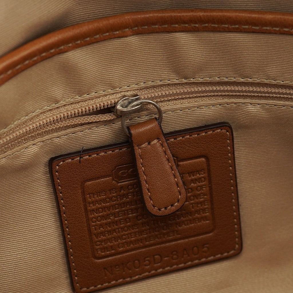 8A05 Brown Leather Soho Shoulder Bag