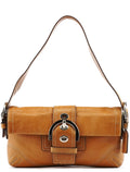 8A05 Tan Leather Soho Shoulder Bag