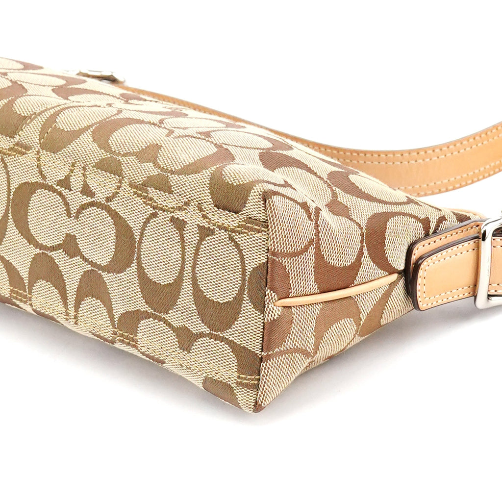 8K01 Beige Tan Demi Shoulder Bag