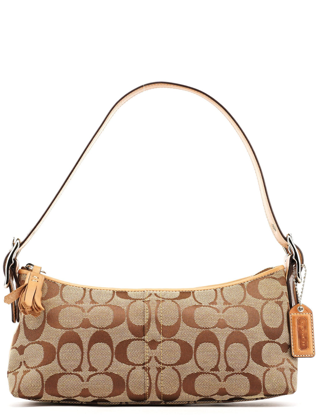 8K01 Beige Tan Demi Shoulder Bag
