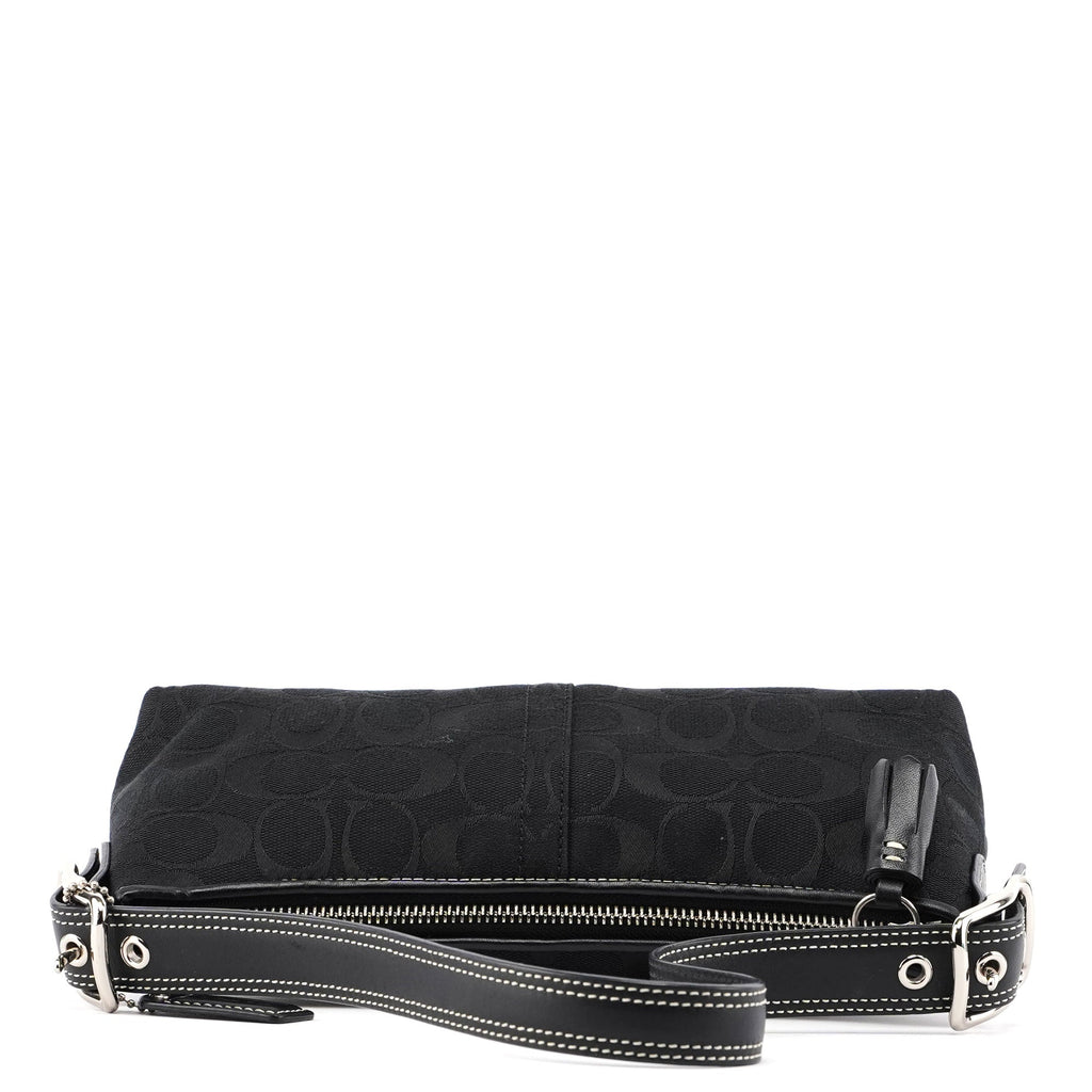 8K01 Black Signature C Demi Shoulder Bag
