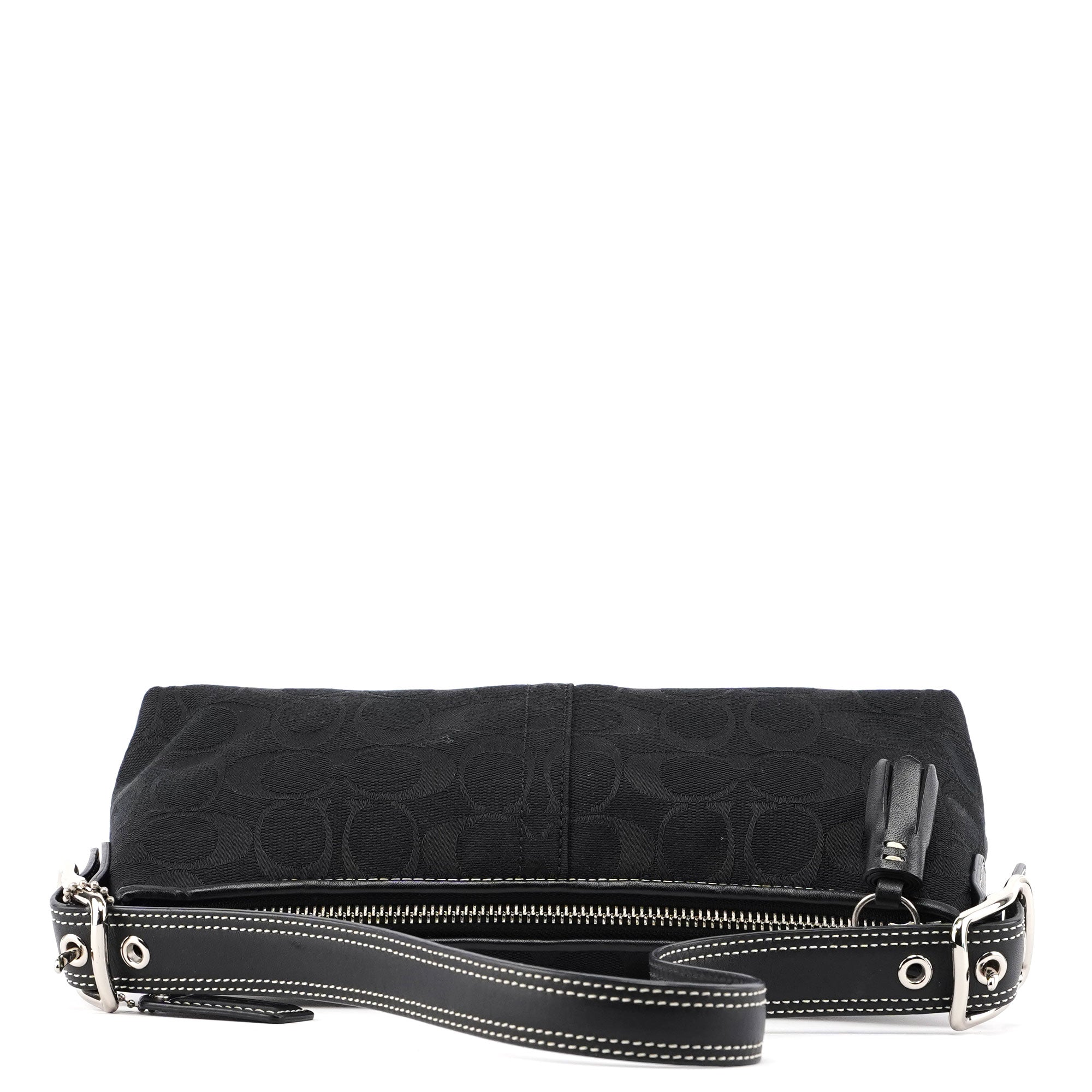 8K01 Black Signature C Demi Shoulder Bag